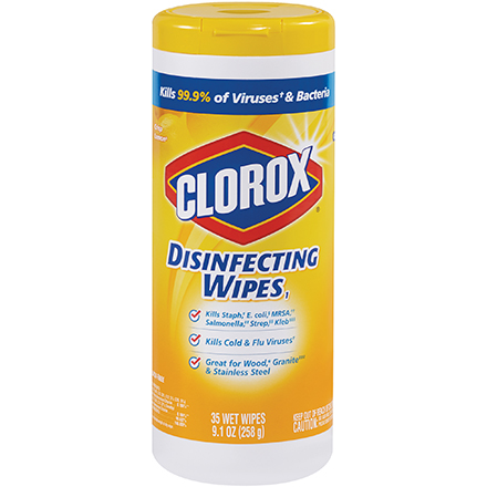 Clorox<span class='rtm'>®</span> Disinfecting Wipes - Lemon Scent - 35 Count